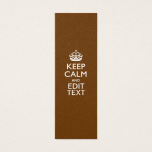 Calm保とYour Text on Brown