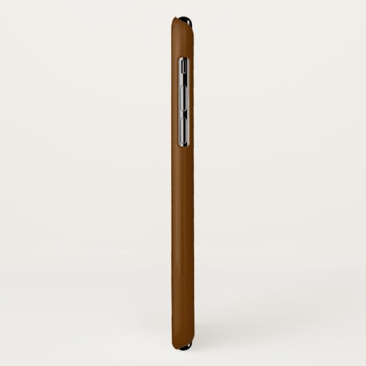 Calm保とYour Text on Brown Decor Case-Mate iPhoneケース (裏面/左)