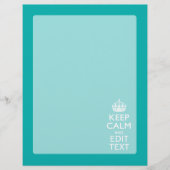 Calm保とYour Text Peacockターコイズアクセント (正面)