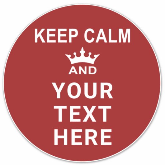 CALM保とYOUR TEXT SIGN and Floor シール (正面)