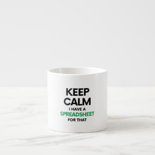 Calm保はスプレッドシートを持っている – Excel エスプレッソカップ