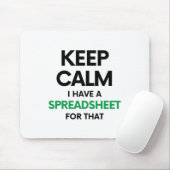 Calm保はスプレッドシートを持っている – Excel マウスパッド (マウス)