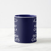 Calm保デザイン回路Mug マグカップ (中央)