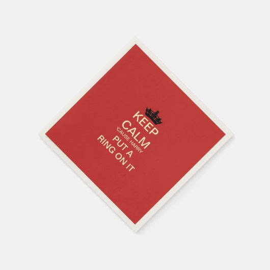 CALM保ハおもしろいリー&メガン紙パーティーナプキンス スタンダードカクテルナプキン (角)