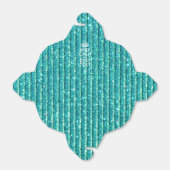 Calm保パーソナライズされた文字オンターコイズ フェイバーボックス (折り畳みなし)