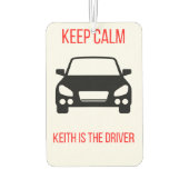 CALM保 Air Freshner Air Freshener カーエアーフレッシュナー (裏面)