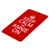 Calm保 and Annieオン マグネット (左側)