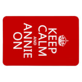 Calm保 and Annieオン マグネット (横)