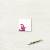 Calm保 and Llama On - Post-Its Notes ポストイット (デスク上)