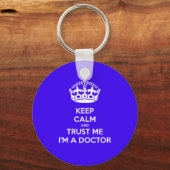 Calm保 and Trust Me Doctor Keychain キーホルダー (正面)