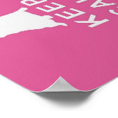 CALM保 HUGのポスタ誕生日プレゼント ポスター (角)