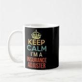 Calm保 I's A Insurance Adjuster コーヒーマグカップ (左)