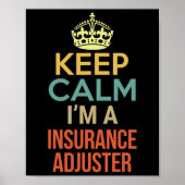 Calm保 I's A Insurance Adjuster ポスター (正面)