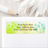 Calm差出人住所ラベル ラベル (インサイチュ)