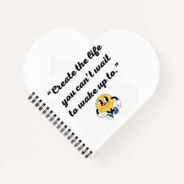 Calm抽象芸術スパイラルノートブック ノートブック