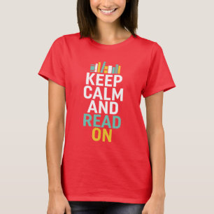 Calm 保読 On BookwormのギークTシャツ Tシャツ