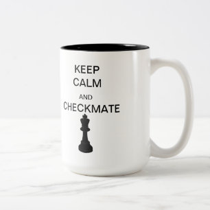 Calm 保 And Cassle/Checkmate 2音マグ ツートーンマグカップ