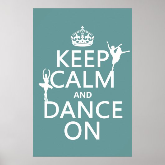 Calm 保 and Dance On （バレエ） （全色） ポスター (正面)