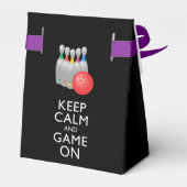 CALM 保 AND GAME ON -ボーリング フェイバーボックス (裏面サイド)