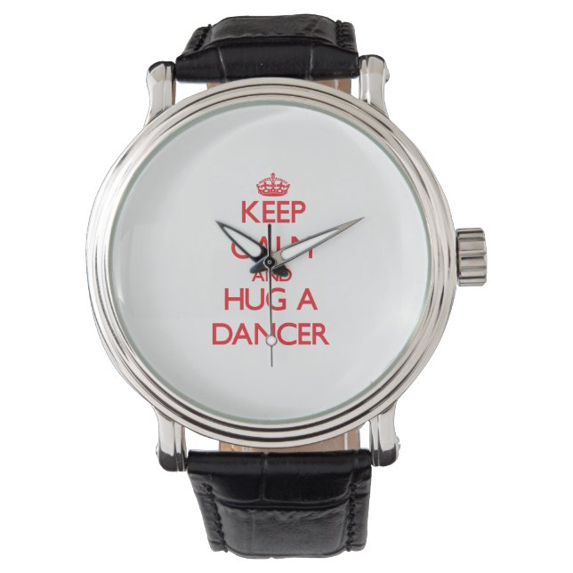 Calm 保 and Hug a Dancer 腕時計 (正面)