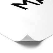 Calm 保 and love a  Make up Artist ポスター (角)