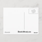 Calm 保 and Love Dragonsのユニークプリント ポストカード (裏面)