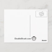 Calm 保 and Ooh Ooh Aah Aah On Monkey Artプリント ポストカード (裏面)