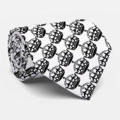 CALM 保 Black Crown Pattern ネクタイ (ロール)