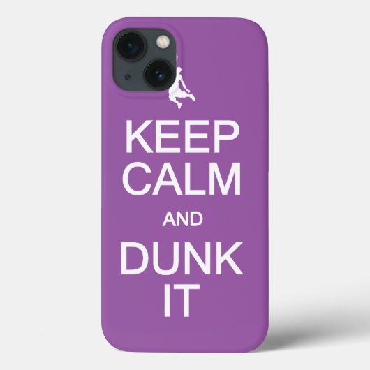 Calm 保 & Dunk Itカスタムケース Case-Mate iPhoneケース (裏面)