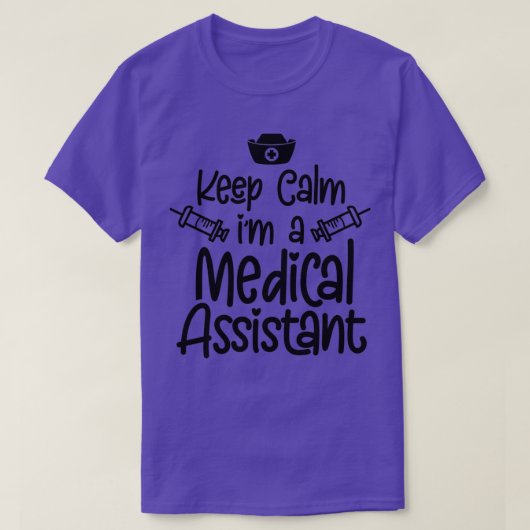 Calm 保 Ix27m A Medical Assistant 5 Tシャツ (デザイン正面)