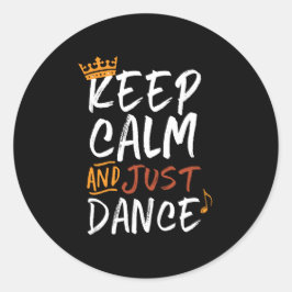 Calm 保 Just Dance踊りダンサー ラウンドシール
