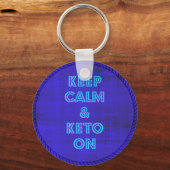 Calm 保 & Ketoオン キーホルダー (正面)