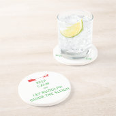 Calm 保 Let Rudolphガイドスリー コースター (側面)