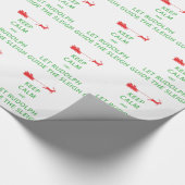 Calm 保 Let Rudolphガイドスリー ラッピングペーパー (角)