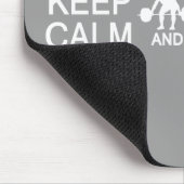 Calm 保 & Liftの重み付けのカラーカスタムマウス マウスパッド (コーナー)