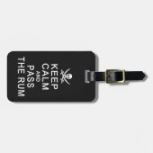 Calm 保 & Pass The Rumラゲッジタカスタムグ ラゲッジタグ (正面横)