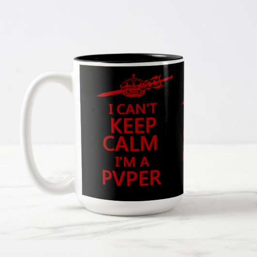 Calm 保 PVP Mug ツートーンマグカップ (左)