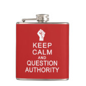 Calm 保 & Question Authorityのフラカスタムスク フラスク (正面)
