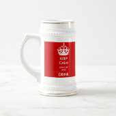 CALM 保 Shut Up and Drink MUG ビールジョッキ (左)