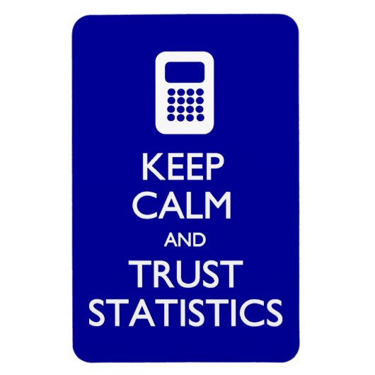 Calm 保 Trust統計 マグネット (縦)
