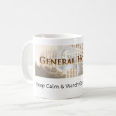 Calm 保 & Watch General Hospital Mug コーヒーマグカップ (正面左)