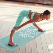 Calm 保 Yoga On Monogram Lotus Mint Green ヨガマット
