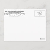 Calm 保 You are now in Vieques Island ポストカード (裏面)