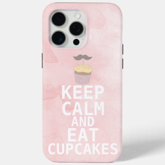 CALM AND 保 Cupcakes iPhone 5ケース Case-Mate iPhoneケース (裏面)