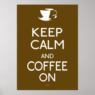 Calm and Coffee On保 – ポスター