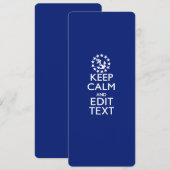 Calm And Edit航海の保文字 (正面/裏面)