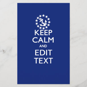 Calm And Edit航海の保文字 チラシ
