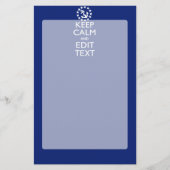 Calm And Edit航海の保文字 便箋 (正面)