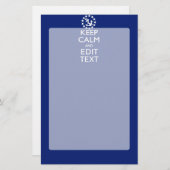 Calm And Edit航海の保文字 便箋 (正面/裏面)