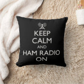 Calm And Ham保 Radioオン クッション (ブランケット)